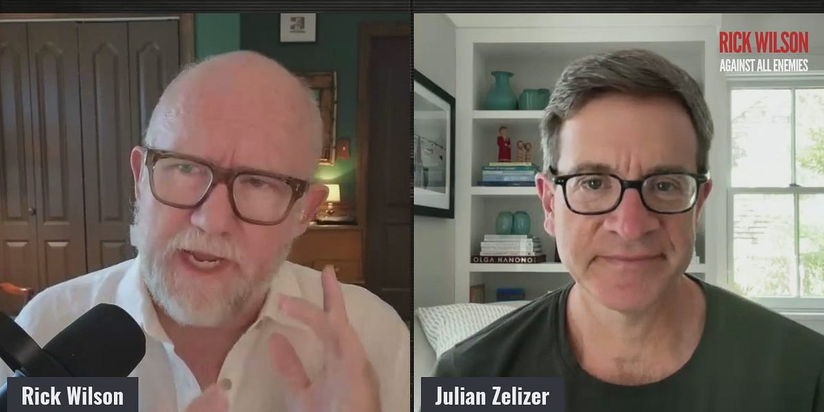 Rick + Julian Zelizer on Presidential Power