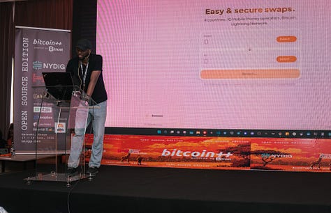 Presentation of the WestToEast feature on the main stage