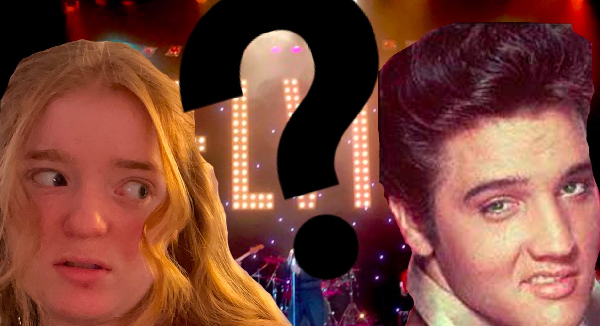 i am elvis and he is me