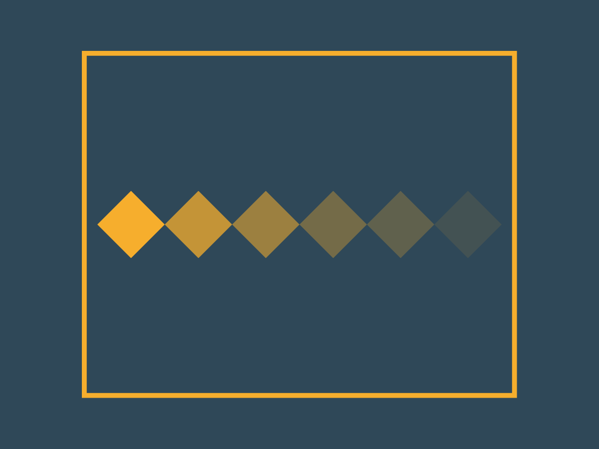 blue background with yellow diamonds in the middle