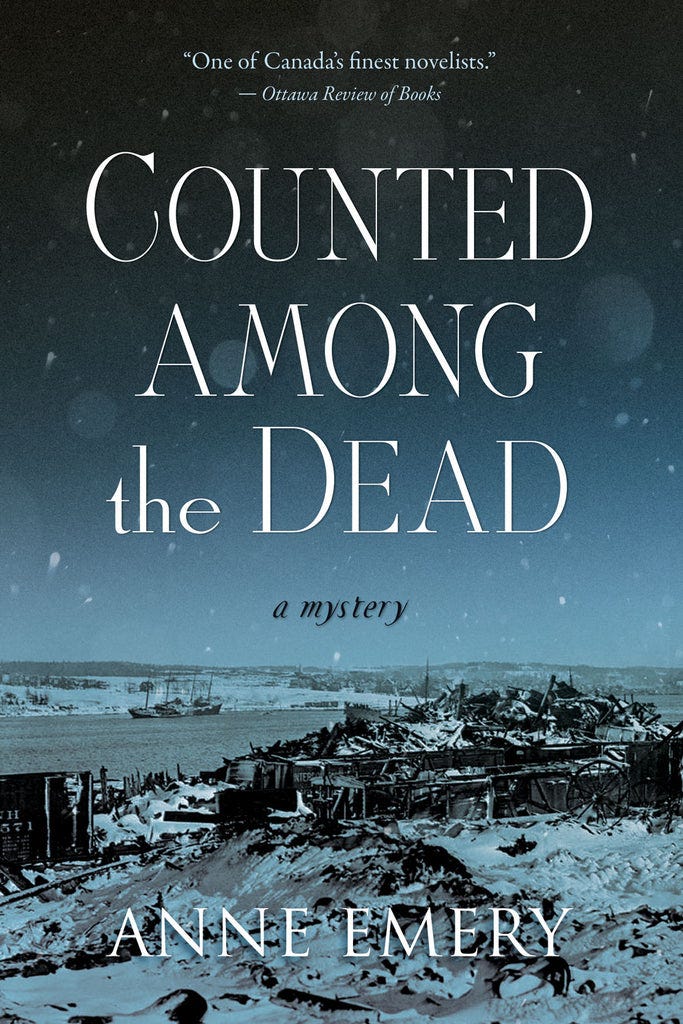 Cover: Counted Among the Dead: A Mystery by Anne Emery