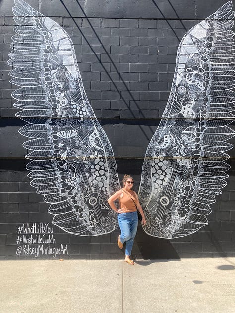 Various photos of scenic important places in Nashville
