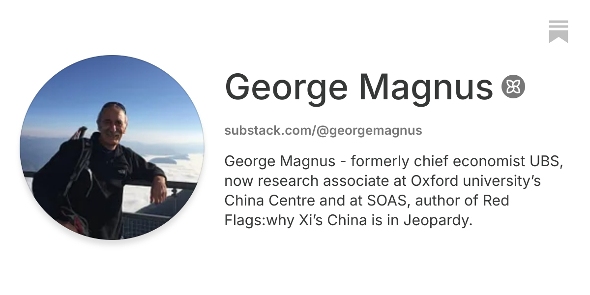 George Magnus | Substack
