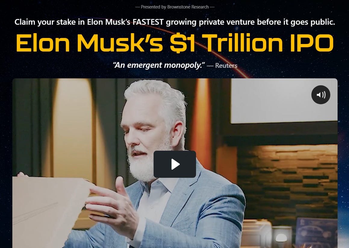 SpaceX Starlink IPO Opportunity