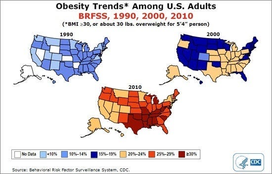 Obesity Trends in the U.S. | Obesity Prevention Source | Harvard T.H. Chan  School of Public Health