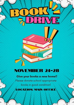 COLECTA DE LIBROS | BOOK DRIVE - by Giannina Olivares