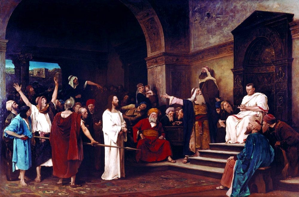 Jesus's Trial before Pilate: Not What You Expect | Reta's Reflections |  Christian Feminism Today