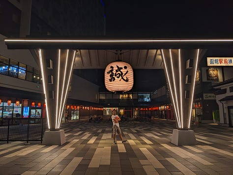 Hakodate at night