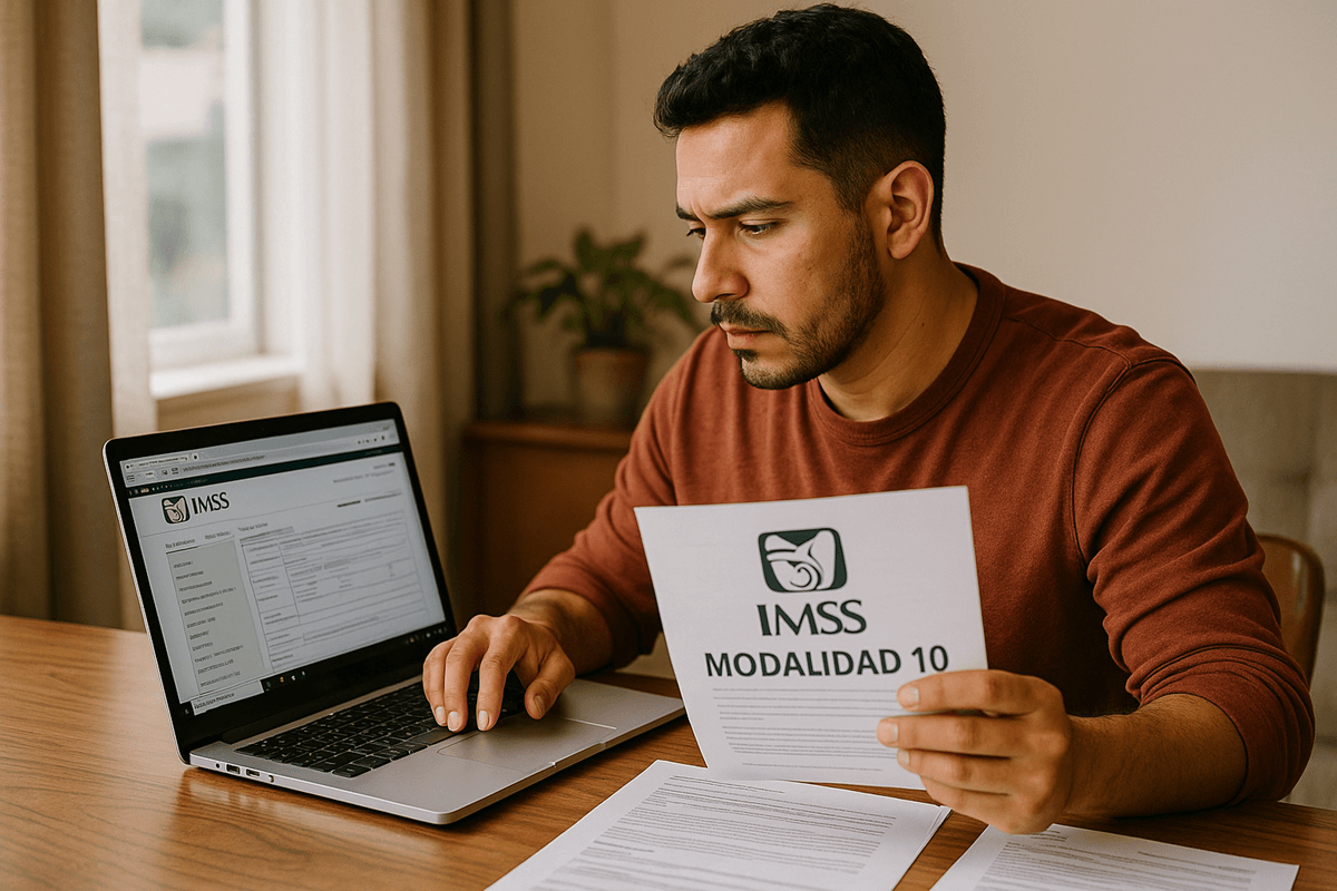 IMSS Modalidad 10 para trabajadores independientes en México
