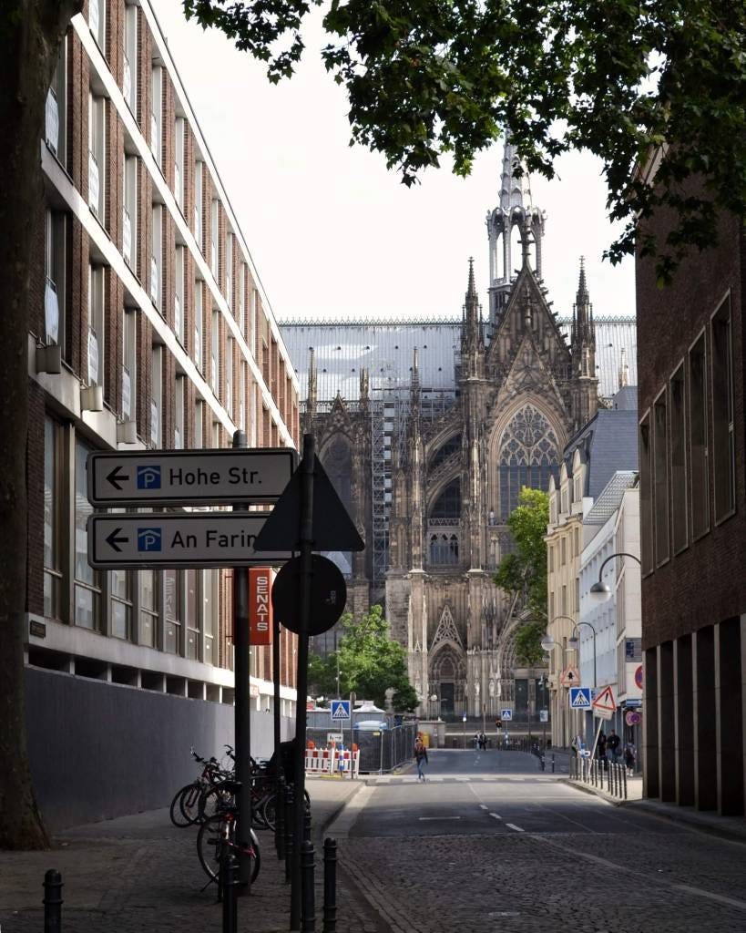 a stopover in cologne