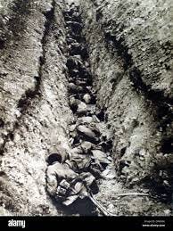 World War I. Corpses in a German trench ... World War I. Corpses in a German trench ...