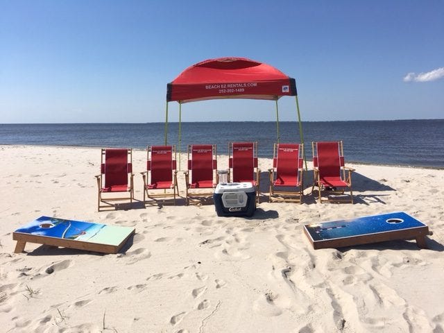 Beach Setup Service Package (6 Days) - Beach EZ Rentals