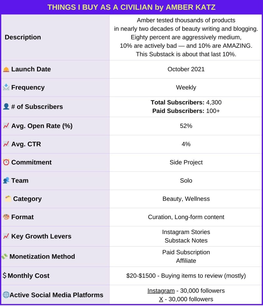 Amber_Katz_Things_I_Buy_as_a_Civilian_Newsletter_Identity_Card