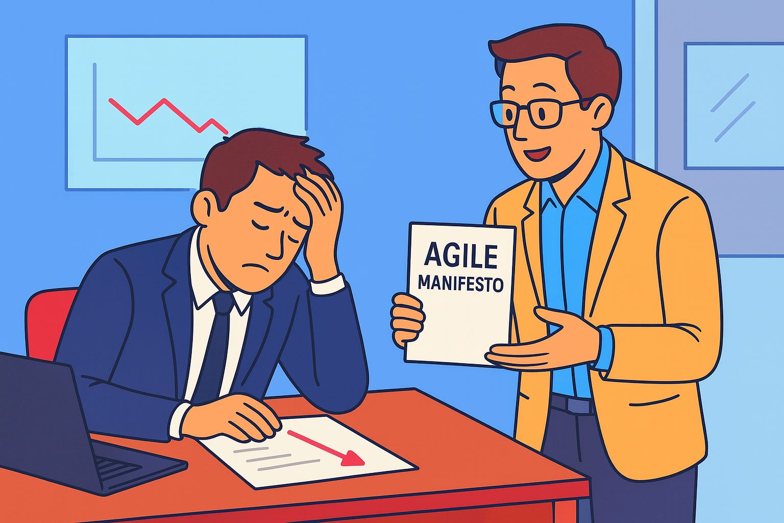 The Agile Manifesto once I loved!! - by Satyajeet