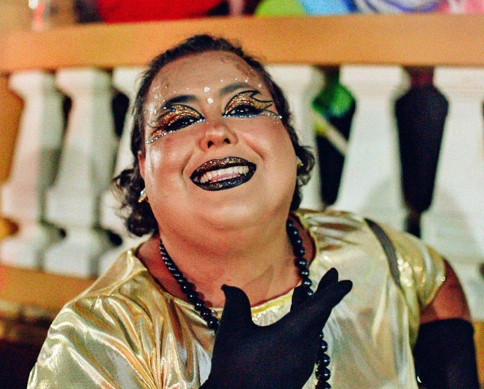 Faustine Taga morre aos 34 anos vítima de infarto em Poços de Caldas, MG — Foto: Reprodução / Xuão Faustine Taga morre aos 34 anos vítima de infarto em Poços de Caldas, MG — Foto: Reprodução / Xuão