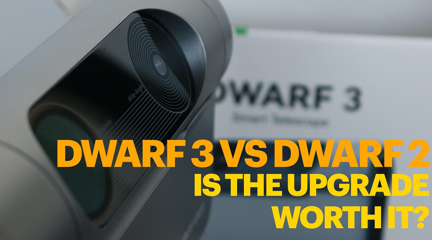 Dwarf3 vs Dwarf2 Smart Telescope Review and Comparison
