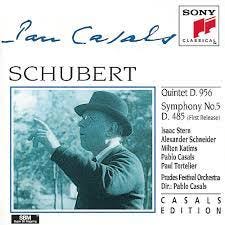 Franz Schubert, Pablo Casals, Prades Festival Orchestra, Pablo Casals,  Isaac Stern, Alexander Schneider, Milton Katims, Paul Tortelier - Schubert:  Quintet D956; Symphony No. 5 - Amazon.com Music