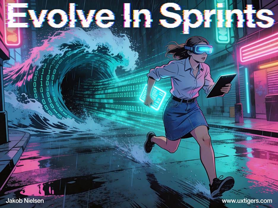 A person running through a tunnel of digital data

AI-generated content may be incorrect.