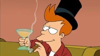 Futurama - The time when Fry was an eccentric billionaire - YouTube
