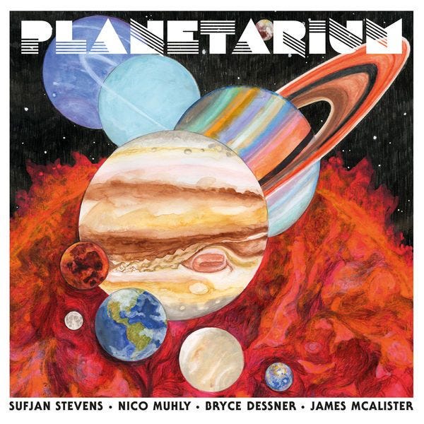 Sufjan Stevens / Nico Muhly / Bryce Dessner / James McAlister: Planetarium  Album Review | Pitchfork