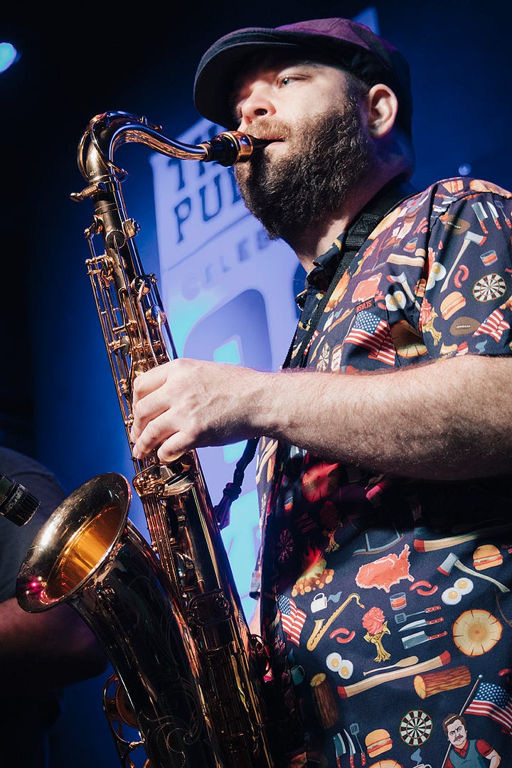 Red and the Revelers / all photos by author