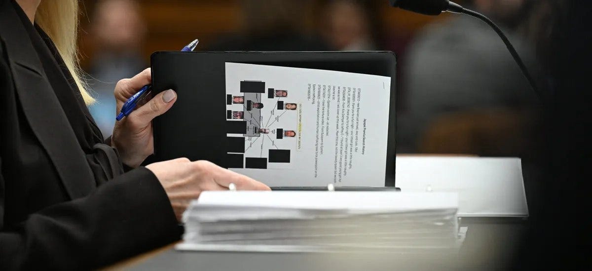 DOJ Allegedly Monitoring Lawmakers Accessing Epstein Records