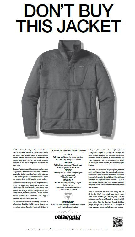 Don't Buy This Jacket | Patagonia UK