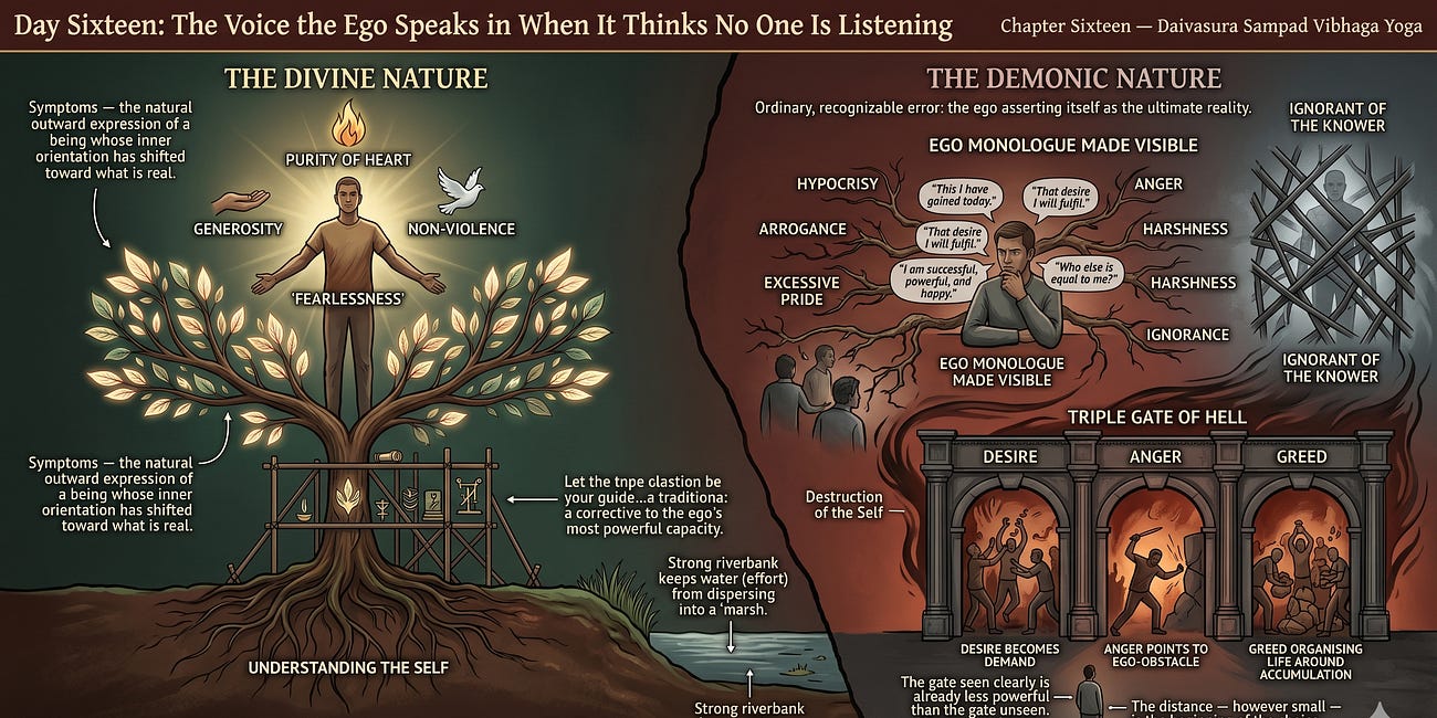 The Voice the Ego Speaks in When It Thinks No One Is Listening