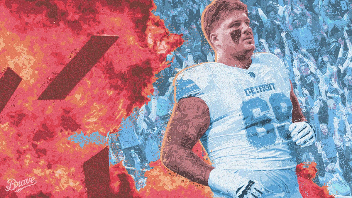 Tate Ratledge feels no pain