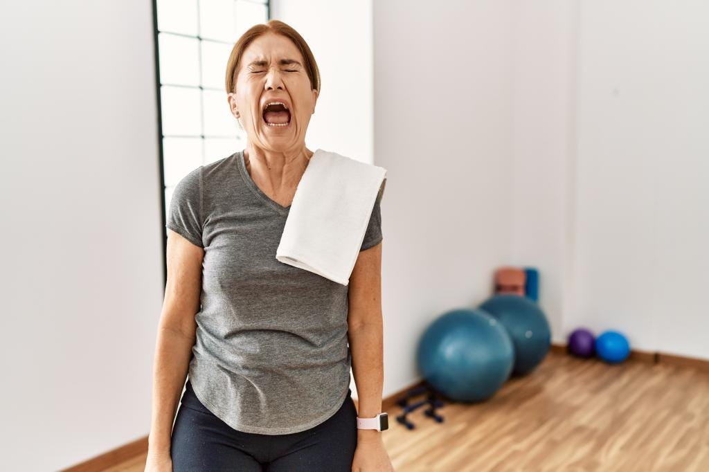 Crying at the gym is completely normal — and could benefit you