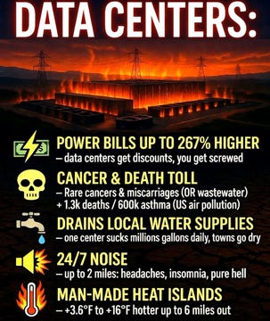 Will Trump’s push for Data Centers lead to Digital Global Enslavement -- Part 1