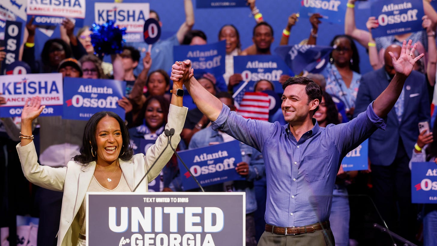 Ossoff and Bottoms launch unified ticket with attacks against Trump Ossoff and Bottoms launch unified ticket with attacks against Trump