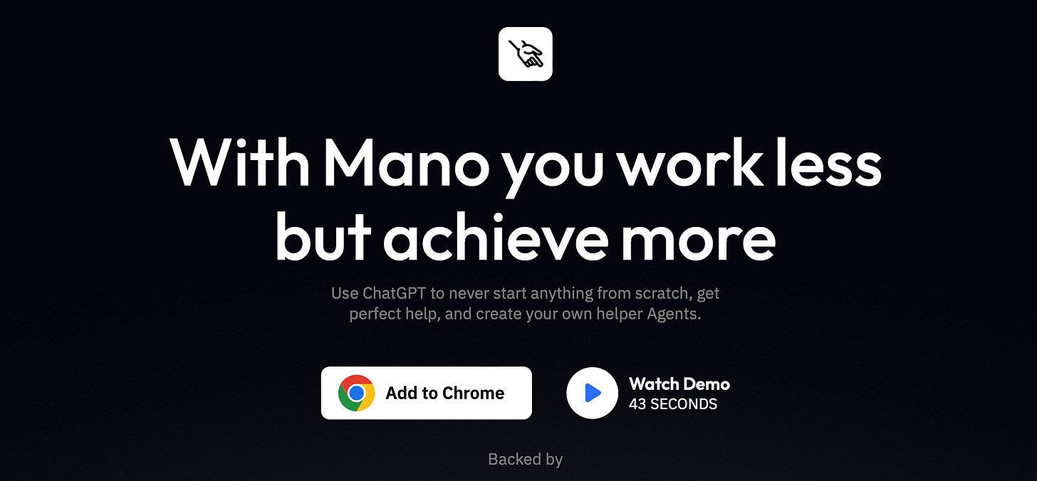 Mano AI - https://www.usemano.com