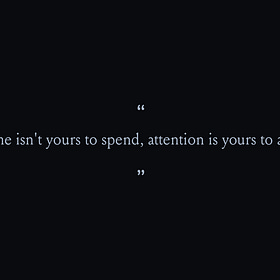 Time management is overrated