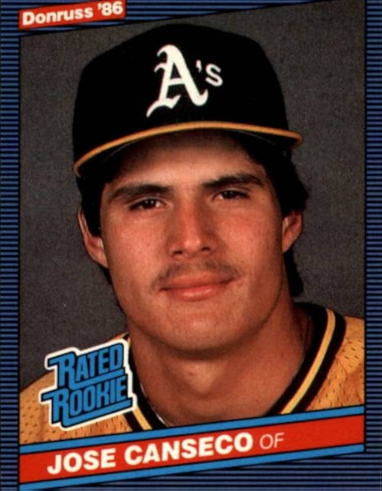 1986 Donruss Jose Canseco