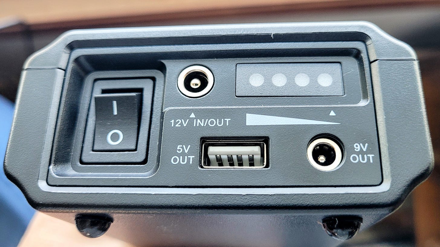 I procured the wrong 12VDC battery system