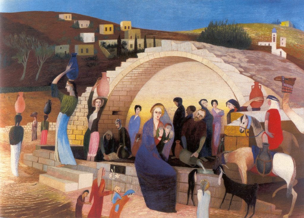 Maria's well in Nazareth Maria's well in Nazareth