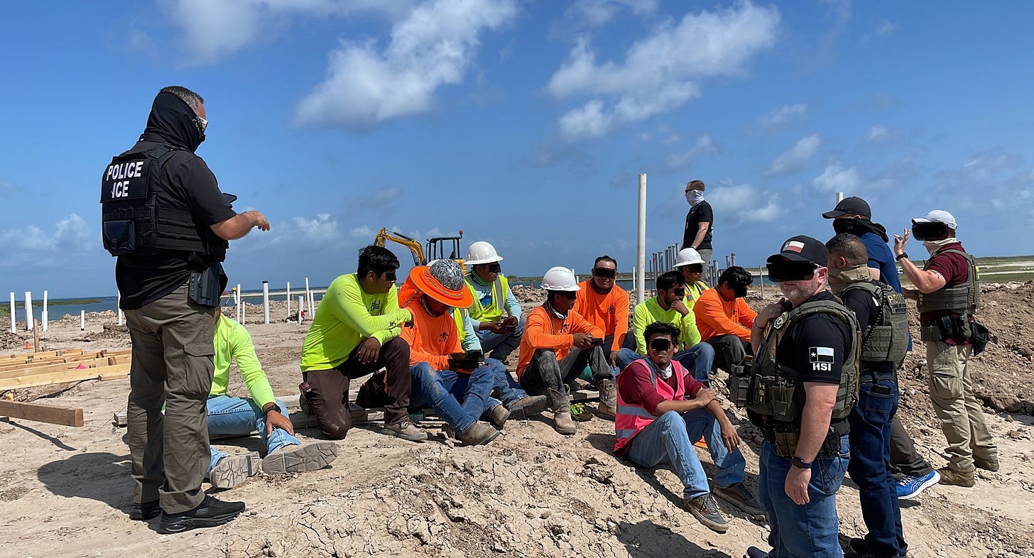 ICE Rio Grande Valley conducts worksite enforcement operation resulting in 25 arrests | ICE ICE Rio Grande Valley conducts worksite enforcement operation resulting in 25 arrests | ICE
