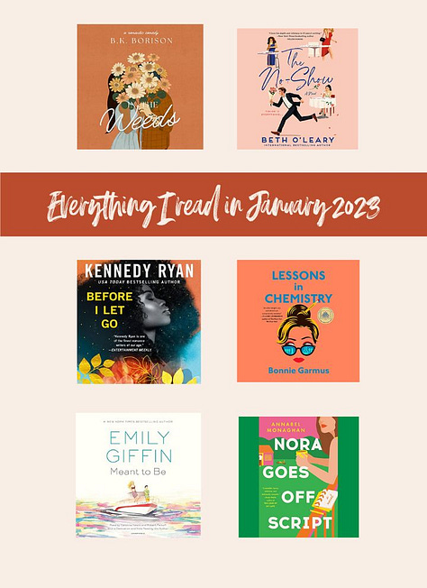 Heart shaped cake, everything I read in January 2023 and love bug pancakes