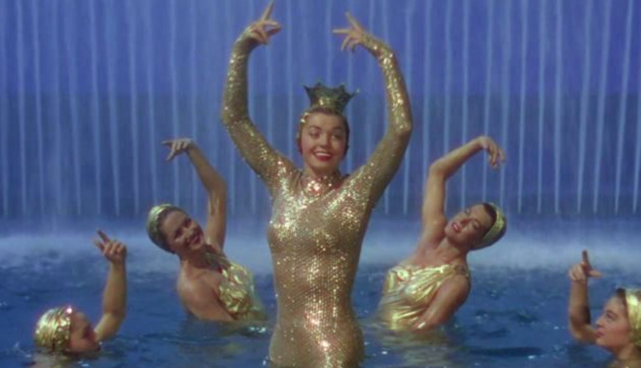 A tribute to Hollywood's first swimming star, Esther Williams