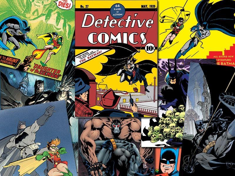 detective comics 27 features batman dark knight first time