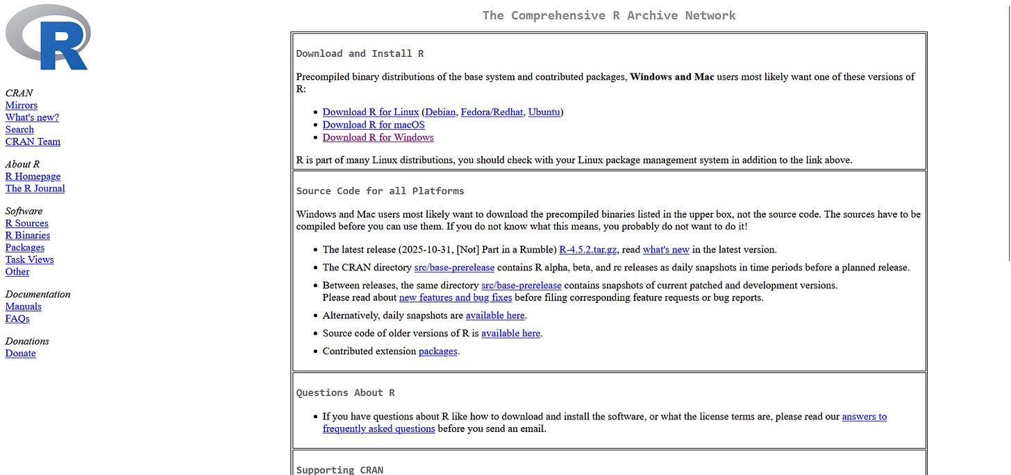 Open Asc File In R A Guide to R for People Who Want a Research Assistantship in Economics