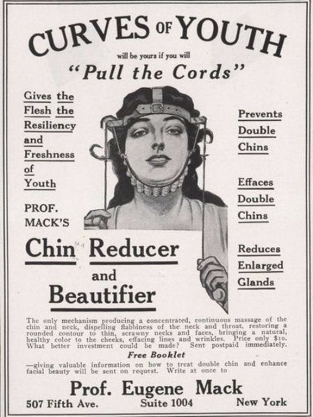 During the Depression, Ironized Yeast ads targeted 'skinny' women, promising 'weight' in the form of larger hips and breasts to fit changing ideals. During the Depression, Ironized Yeast ads targeted 'skinny' women, promising 'weight' in the form of larger hips and breasts to fit changing ideals.