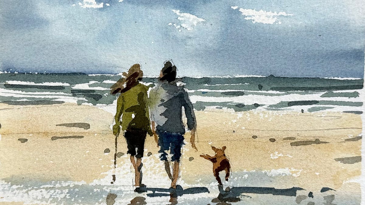 Walking Figures Add Movement