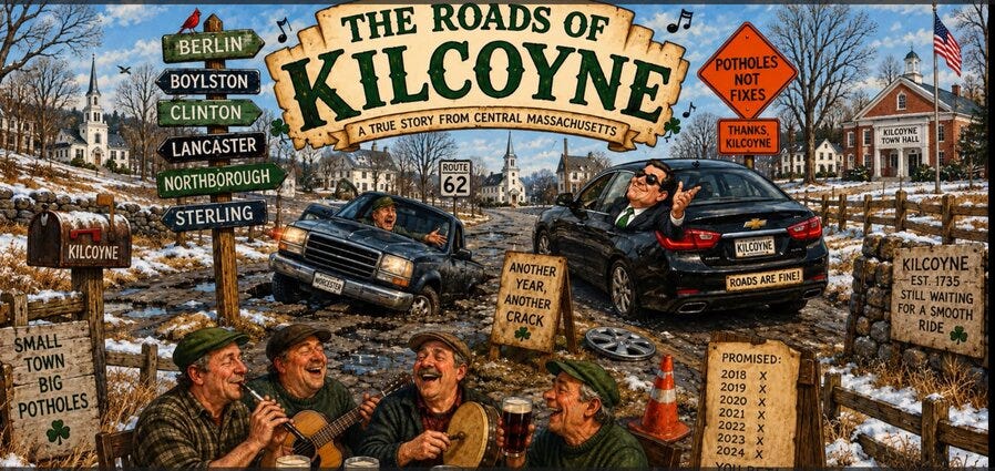The Roads of Kilcoyne: A Worcester County Lament