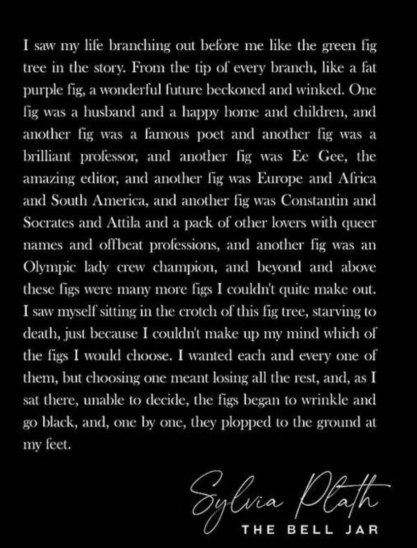 Image By Author - Sylvia Plath, The Bell Jar