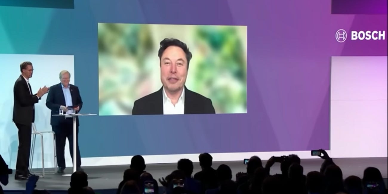 Bosch 연례행사에 등장한 Elon Musk: 그가 바로본 AI, EV, 그리고 인프라