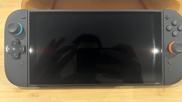 JSAUX Obsidian AR Screen Protector for Switch 2