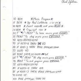 My First BASIC Programs