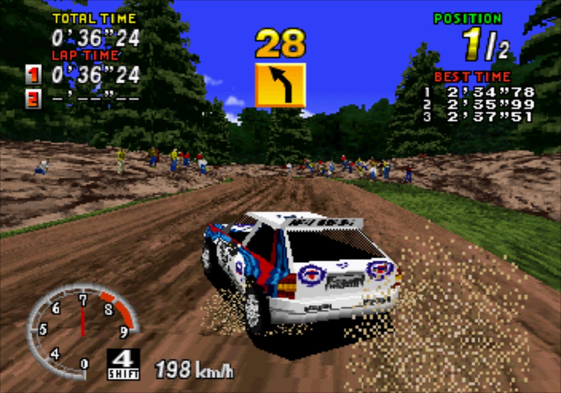 SEGA Rally Championship (SAT) review | Saturn